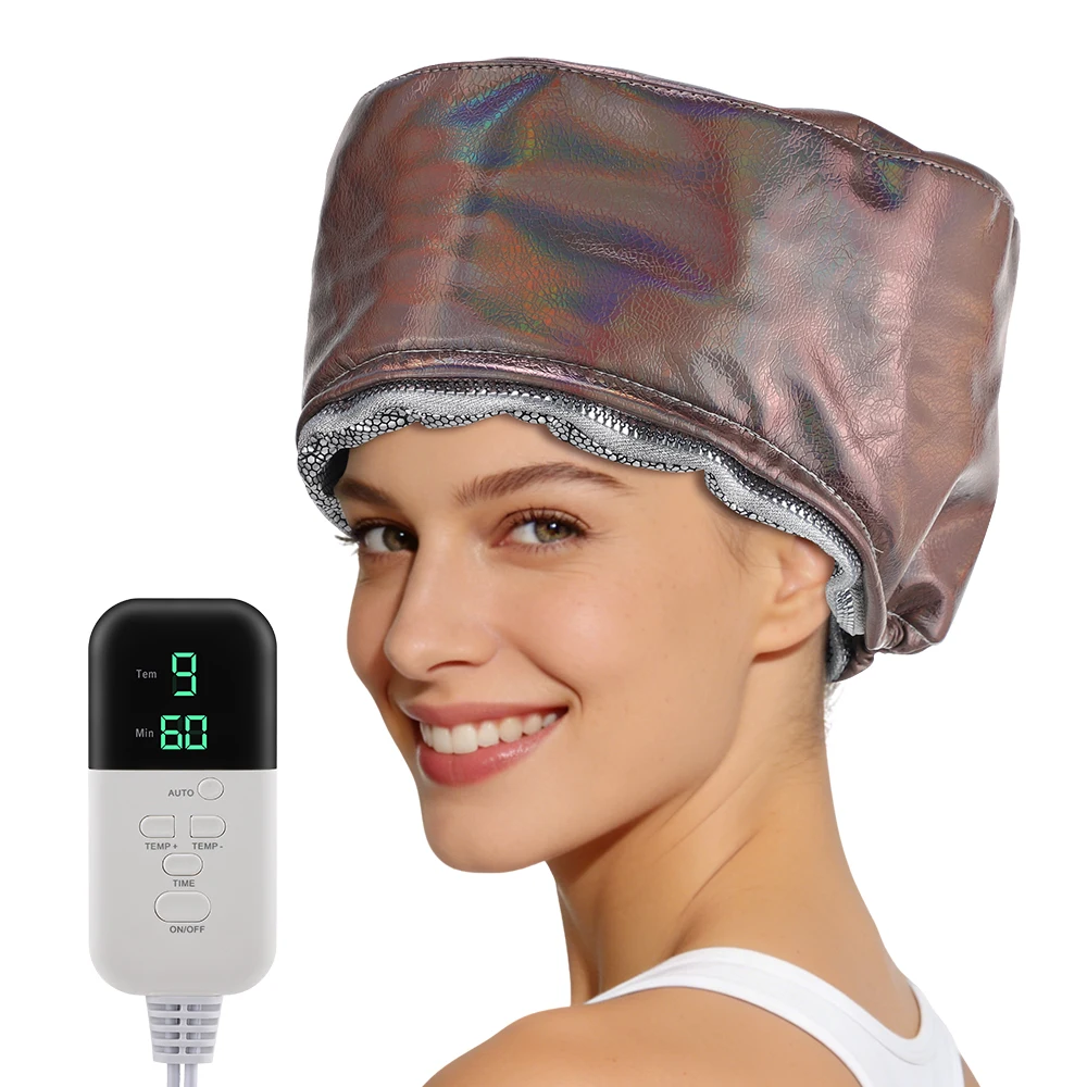 10 Modes Heated Hair Steamer Cap Electric Hair Heating Cap Waterproof Detachable Hat with Timer SPA Nourishing Hair Styling Care
10 Modes Heated Hair Steamer Cap Electric Hair Heating Cap Waterproof Detachable Hat with Timer SPA Nourishing Hair Styling Care