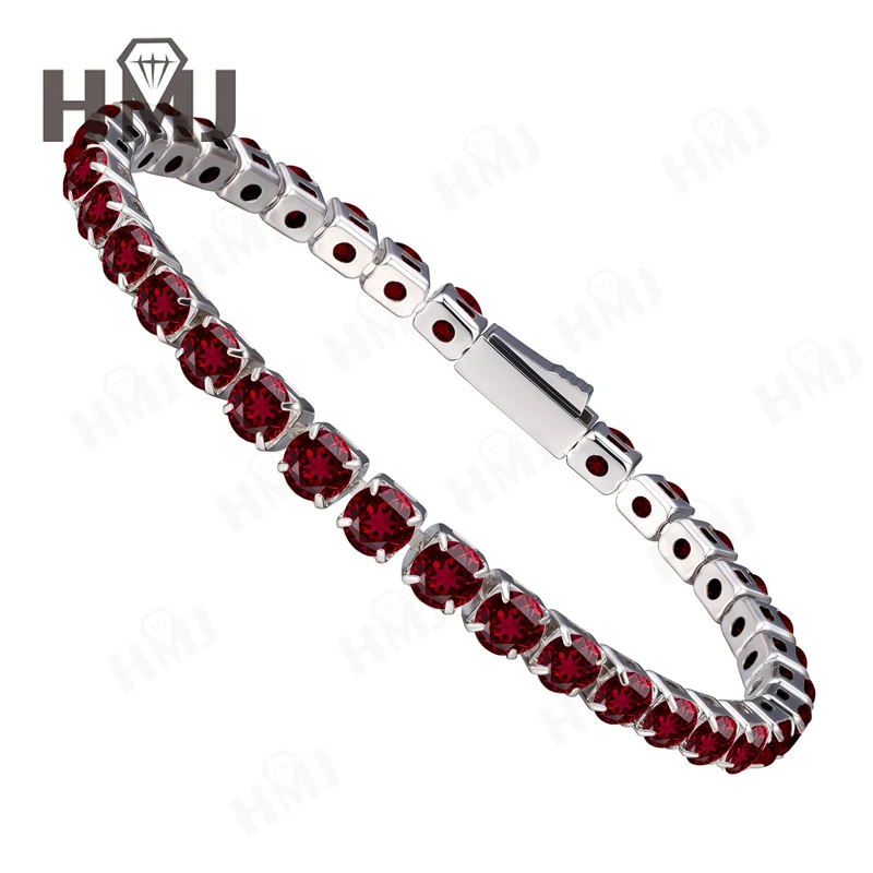 Moissanite Zircon Lab Grown Sapphire Ruby 3/4/5mm D White Stainless Steel 6-24Inch Adjustable Chain Fine Jewelry Gift Birthday
Moissanite Zircon Lab Grown Sapphire Ruby 3/4/5mm D White Stainless Steel 6-24Inch Adjustable Chain Fine Jewelry Gift Birthday