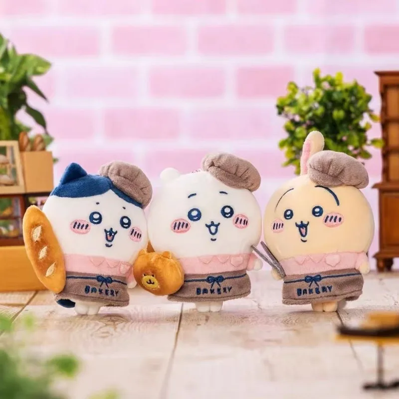 8cm Chiikawa Anime Cartoon Cute Bakery Series Usagi Hachiware Plush Toy Backpack Pendant Decoration Birthday Gift Toys
8cm Chiikawa Anime Cartoon Cute Bakery Series Usagi Hachiware Plush Toy Backpack Pendant Decoration Birthday Gift Toys