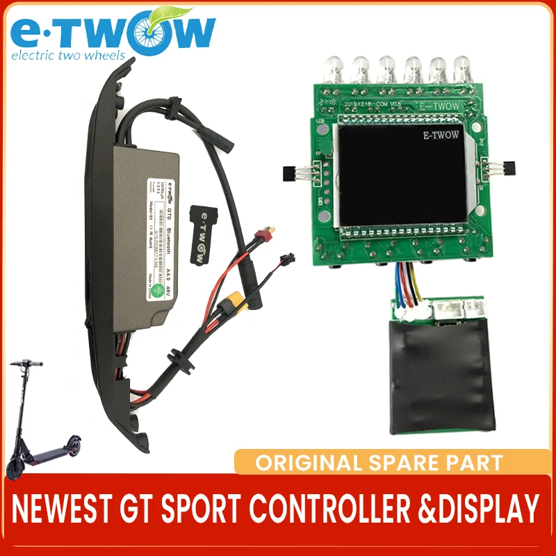 Latest Upgrade ETWOW GT SPORT GTS Bluetooth Controller and Display A4.0 for E-TWOW Electric Scooter
Latest Upgrade ETWOW GT SPORT GTS Bluetooth Controller and Display A4.0 for E-TWOW Electric Scooter