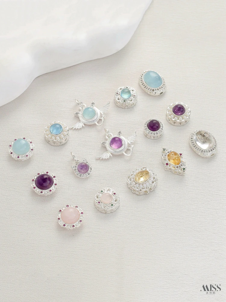 Подвеска из меди с серебряным покрытием и высокой стойкостью цвета, с бусиной из морского голубого топаза, для самостоятельного изготовления браслетов и ожерелий, ювелирные аксессуары...
Подвеска из меди с серебряным покрытием и высокой стойкостью цвета, с бусиной из морского голубого топаза, для самостоятельного изготовления браслетов и ожерелий, ювелирные аксессуары...