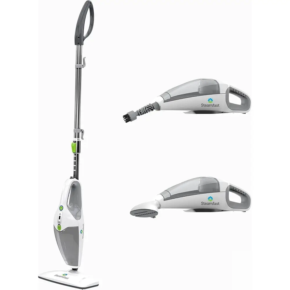 S-295 3-in-1 Mop, Handheld Steam Cleaner, and abric Steamer, 7 Steam Levels, 9 Accories, 2 Washable Mop Pads
S-295 3-in-1 Mop, Handheld Steam Cleaner, and abric Steamer, 7 Steam Levels, 9 Accories, 2 Washable Mop Pads