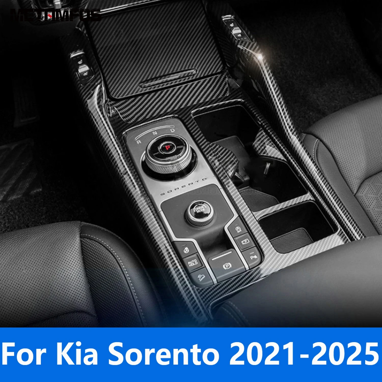 Для Kia Sorento MQ4 2021-2024 2025, центральная консоль из углеродного волокна, крышка коробки переключения передач, накладка, держатель для чашки с водой, аксессуары для интерьера
Для Kia Sorento MQ4 2021-2024 2025, центральная консоль из углеродного волокна, крышка коробки переключения передач, накладка, держатель для чашки с водой, аксессуары для интерьера