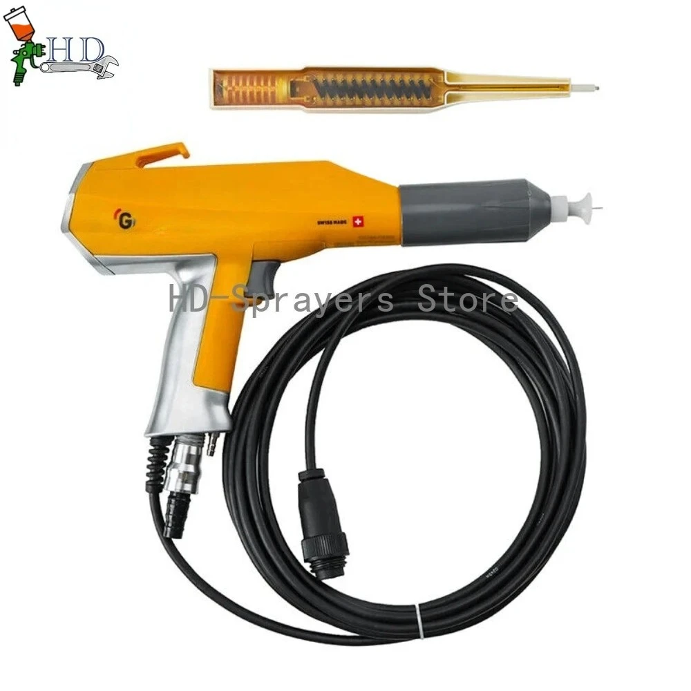 Для ручного порошкового пистолета Gema 02 OptiSelect 1002100 GM02 Optiflex F с кабелем 6 м, 2 насадки
Для ручного порошкового пистолета Gema 02 OptiSelect 1002100 GM02 Optiflex F с кабелем 6 м, 2 насадки