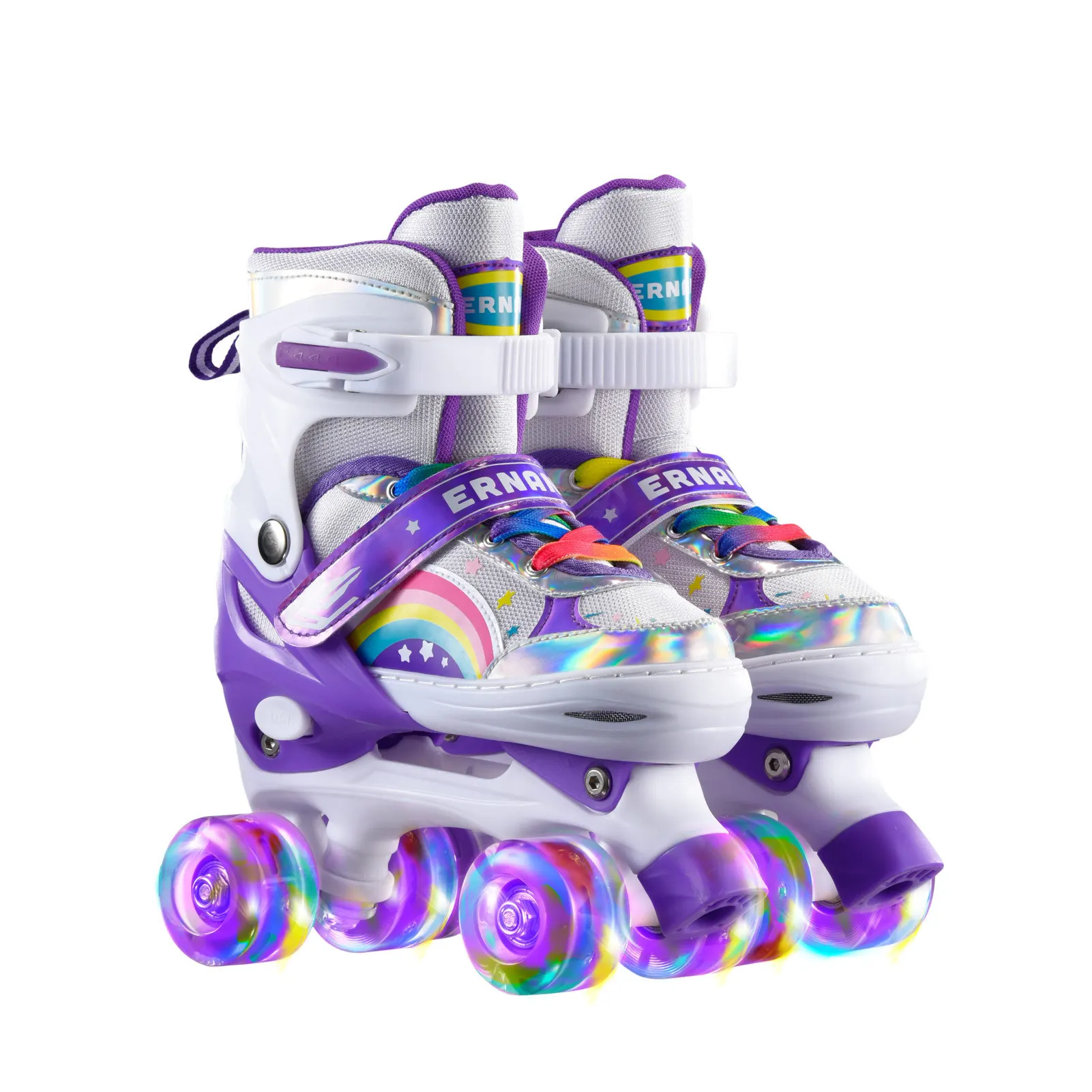 Beginner Quad Roller Skates Full Set, Easy to Ride Skate Shoes with Soft Comfort Liner, Breathable Durable Sturdy Design
Beginner Quad Roller Skates Full Set, Easy to Ride Skate Shoes with Soft Comfort Liner, Breathable Durable Sturdy Design