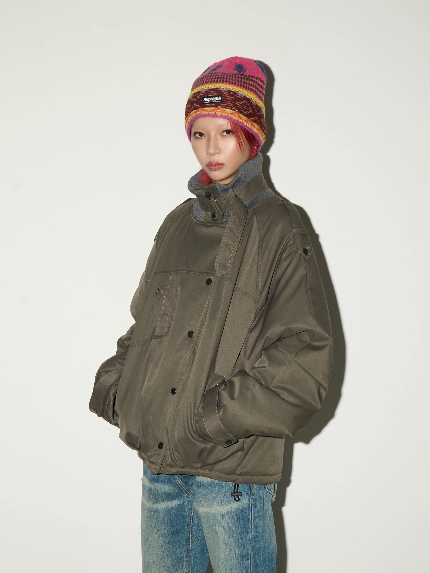 MICHINNYON American Sle Винтажная рабочая одежда Jaet Свободная теплая хлопковая верхняя одежда с воротником-стойкой Длинная свеч для поездок на работу
MICHINNYON American Sle Винтажная рабочая одежда Jaet Свободная теплая хлопковая верхняя одежда с воротником-стойкой Длинная свеч для поездок на работу