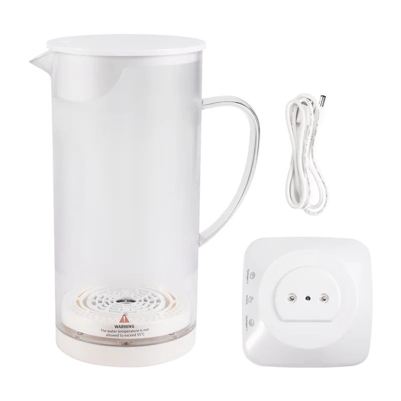 IALJ-1100ML Hydrogen Water Kettle USB Hydrogen Rich Water Generator Kettle Ionized Alkaline Water Electrolysis Pitcher
IALJ-1100ML Hydrogen Water Kettle USB Hydrogen Rich Water Generator Kettle Ionized Alkaline Water Electrolysis Pitcher