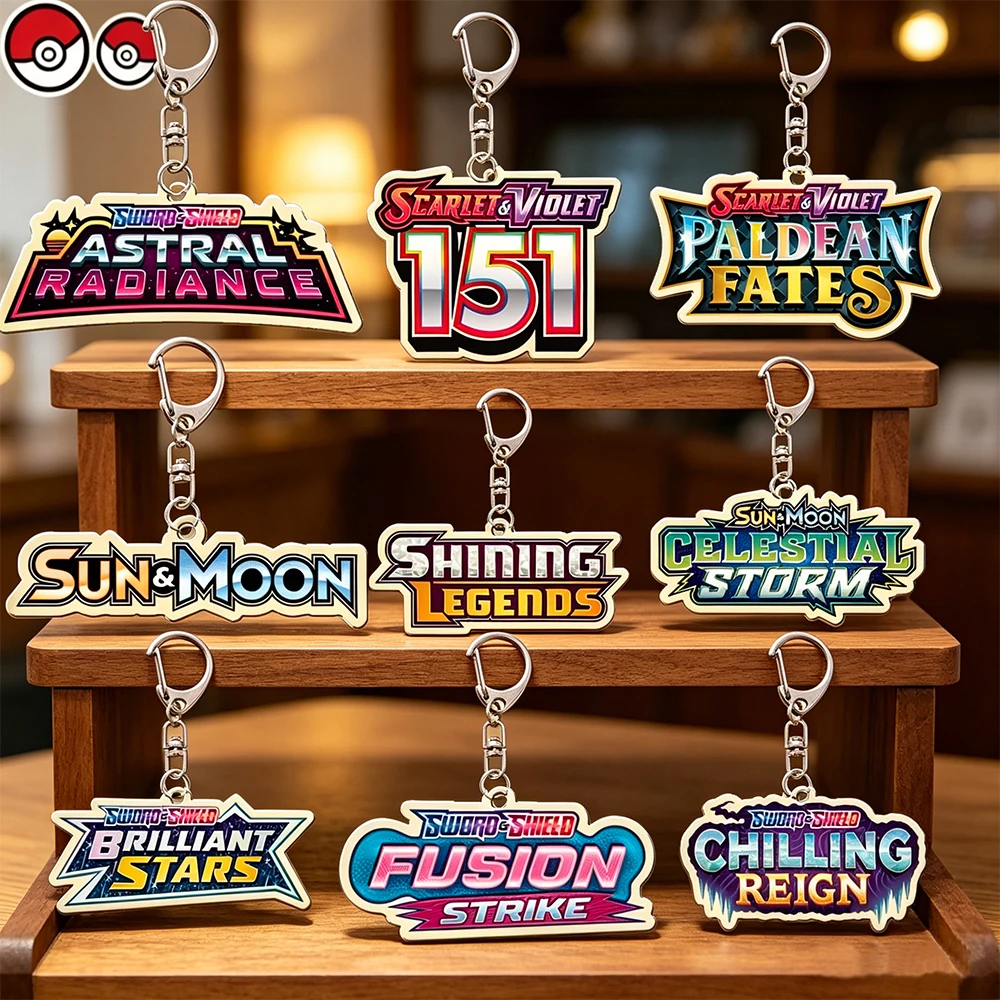 Pokemon Sword Shield Scarlet Violet Sun Moon series Anime Game Recycled Acrylic Pendant Keychain decorative pendant
Pokemon Sword Shield Scarlet Violet Sun Moon series Anime Game Recycled Acrylic Pendant Keychain decorative pendant