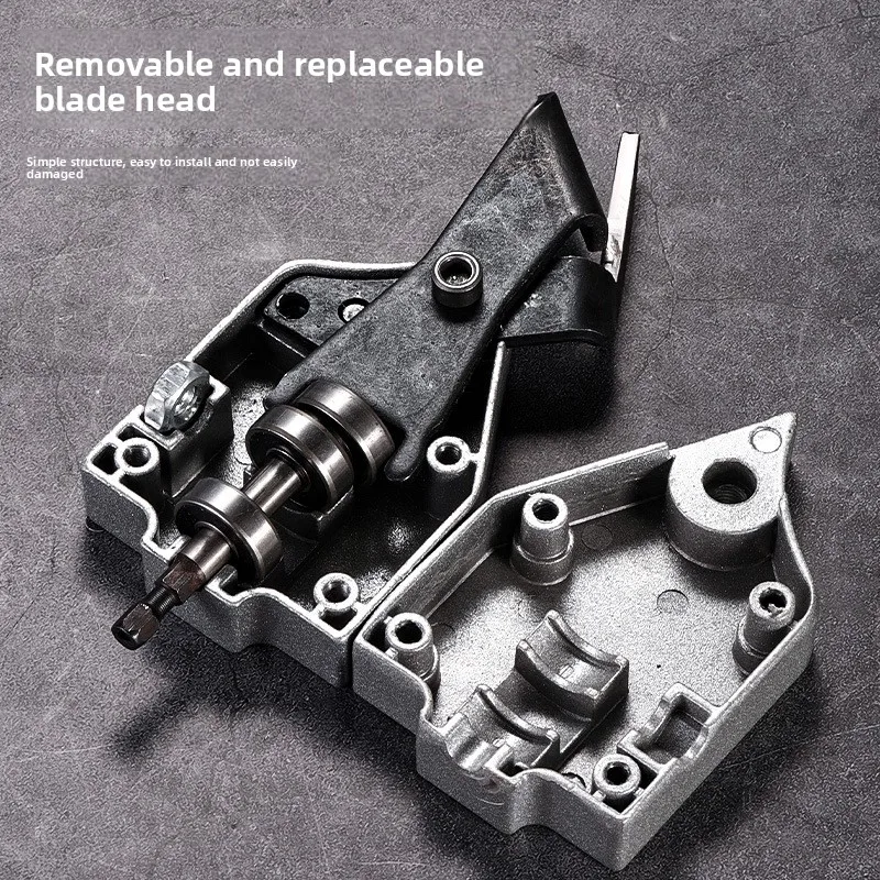 New Industrial Electric Iron Sheet Scissors - Drill-Powered Rotating Shear Light Steel Cutting Tool
New Industrial Electric Iron Sheet Scissors - Drill-Powered Rotating Shear Light Steel Cutting Tool