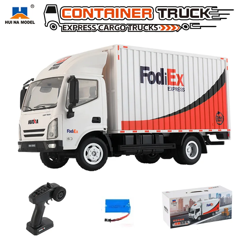 Huina 1:18 RC car 13CH Remote Controlled express delivery car loading transport car Small Cargo Truck Floating Van Small Truck
Huina 1:18 RC car 13CH Remote Controlled express delivery car loading transport car Small Cargo Truck Floating Van Small Truck