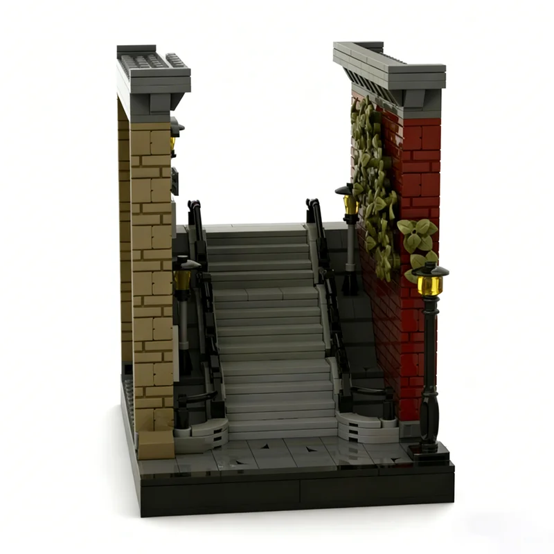 851PCS MOC Hero Movie Joker Stairs Book Nook Model DIY Creative Ideas Assembly Building Blocks Birthday Gift Display Decor Set
851PCS MOC Hero Movie Joker Stairs Book Nook Model DIY Creative Ideas Assembly Building Blocks Birthday Gift Display Decor Set