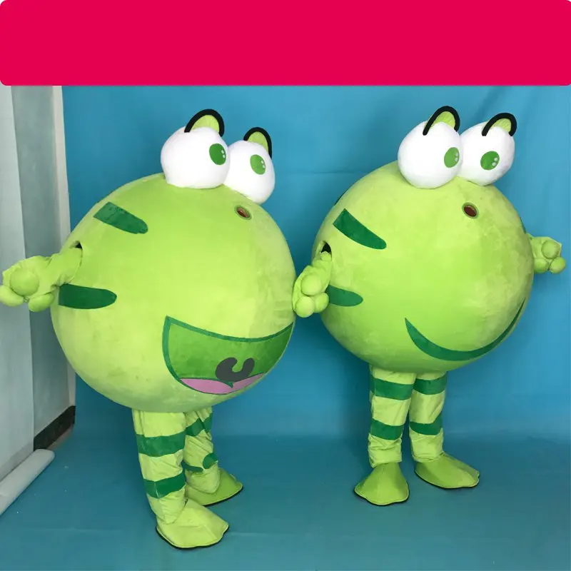 Green Frog Mascot Costume Halloween Cartoon for Birthday Party Funny Dress
Green Frog Mascot Costume Halloween Cartoon for Birthday Party Funny Dress