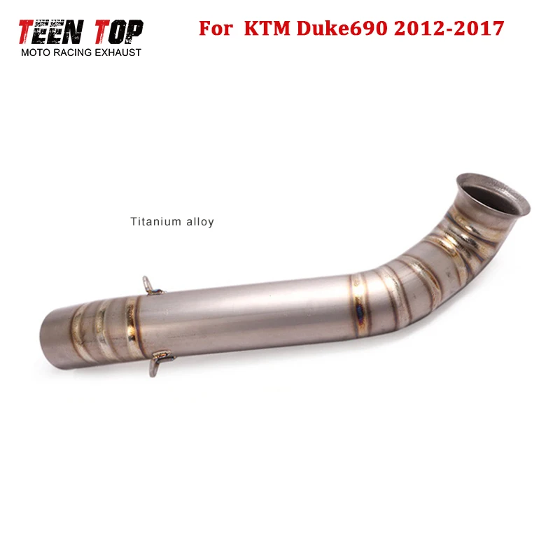 Exhaust Decat Pipe For KTM Duke690 Duke 690 Middle Link Pipe 2012-2017 Modified Motorcycle Escape Moto Mid Connect Pipe Titanium
Exhaust Decat Pipe For KTM Duke690 Duke 690 Middle Link Pipe 2012-2017 Modified Motorcycle Escape Moto Mid Connect Pipe Titanium