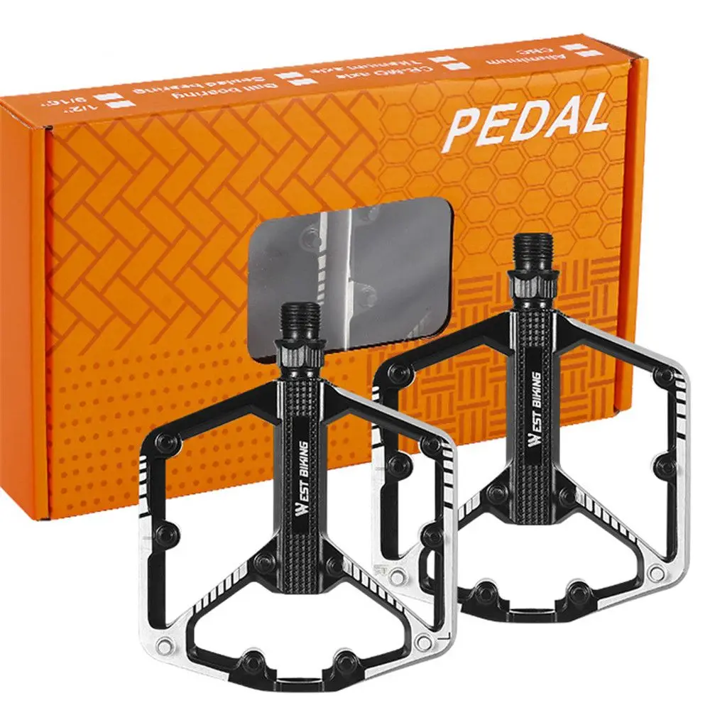 Universal DU Bearing Outdoor Sport MTB Pedal Bicycle Pedals Road Bike Parts Flat Platform Pedaling
Universal DU Bearing Outdoor Sport MTB Pedal Bicycle Pedals Road Bike Parts Flat Platform Pedaling