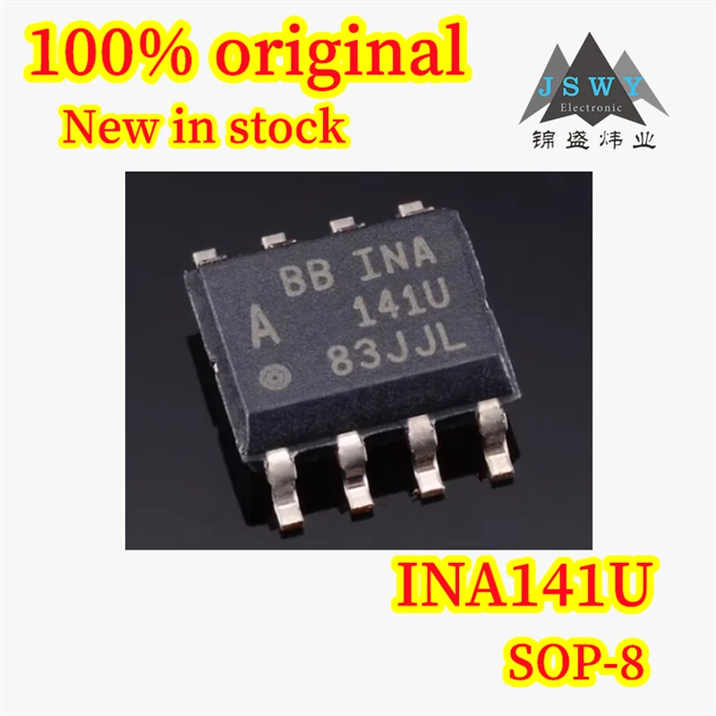 (1/5pcs) INA141U A141U SOP-8 Precision Low Power Instrumentation Amplifier New Original Spot Authentic
(1/5pcs) INA141U A141U SOP-8 Precision Low Power Instrumentation Amplifier New Original Spot Authentic