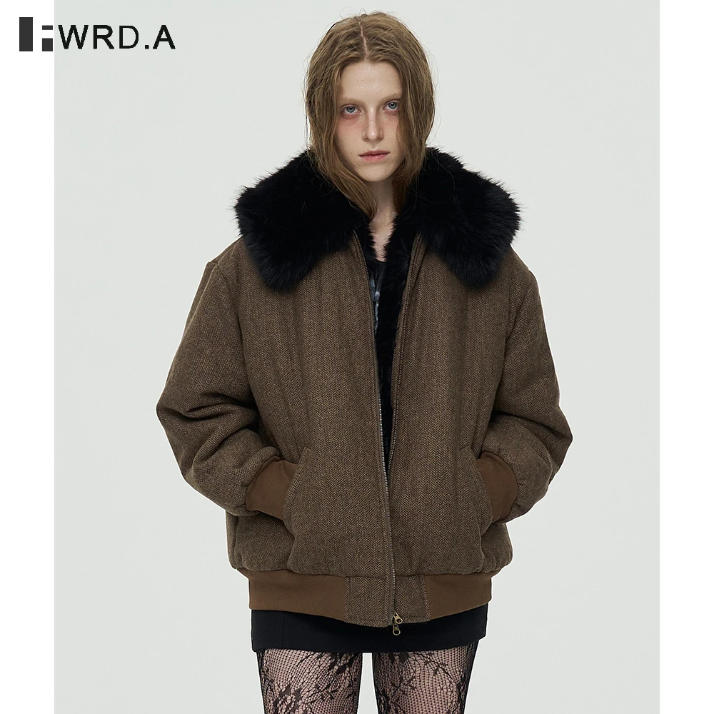 FWRD винтажное шерстяное стеганое пальто женская зимняя свободная толстая теплая куртка с воротником из искусственного меха и стеганой подкладкой # FWRD6069
FWRD винтажное шерстяное стеганое пальто женская зимняя свободная толстая теплая куртка с воротником из искусственного меха и стеганой подкладкой # FWRD6069