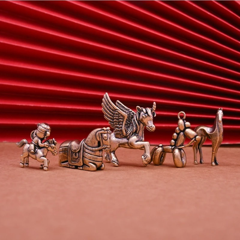 Year of the Horse Brass Figurine,Exquisite Statue Tea Pet & Table Ornament for Home Decorative Collection & Tea Ceremony Display
Year of the Horse Brass Figurine,Exquisite Statue Tea Pet & Table Ornament for Home Decorative Collection & Tea Ceremony Display
