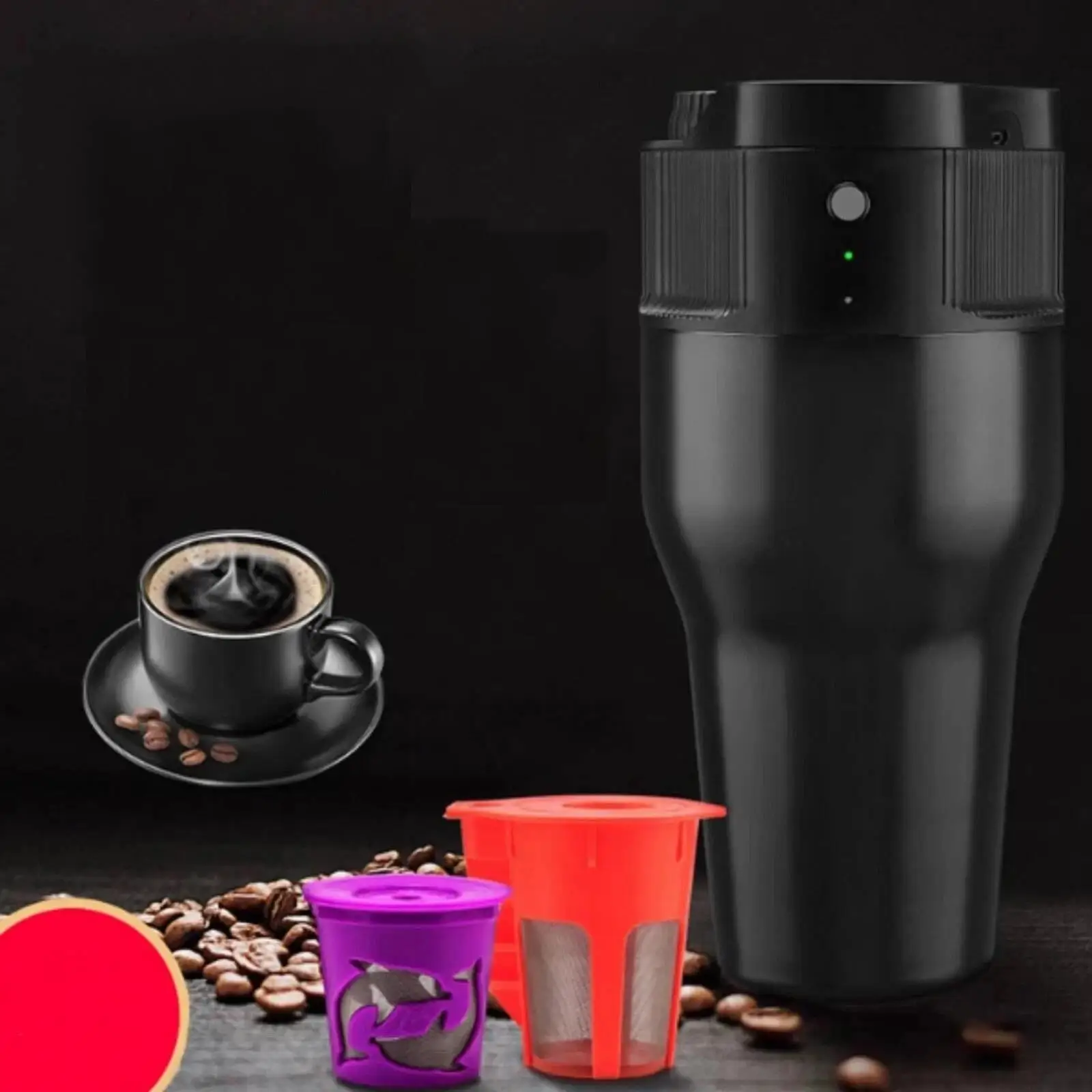 Portable coffee machine electric portable coffee machine car mounted outdoor-USB
Portable coffee machine electric portable coffee machine car mounted outdoor-USB