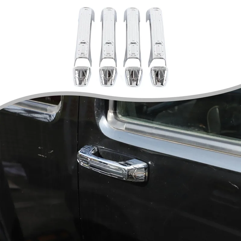 For 2005 2006 2007 2008 2009 Hummer H3 Exterior Door Handle Covers Door Handle Trim (Mecha model) ABS Car Accessories
For 2005 2006 2007 2008 2009 Hummer H3 Exterior Door Handle Covers Door Handle Trim (Mecha model) ABS Car Accessories