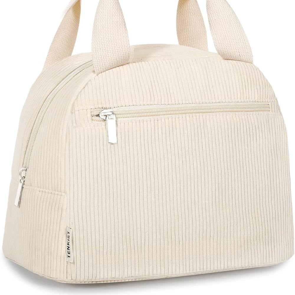 Corduroy Insulated Cooler Bags for Women - Lightweight Reusable Portable Soft Lunch Pail Kit for Kids Teen Girl Adults
Corduroy Insulated Cooler Bags for Women - Lightweight Reusable Portable Soft Lunch Pail Kit for Kids Teen Girl Adults