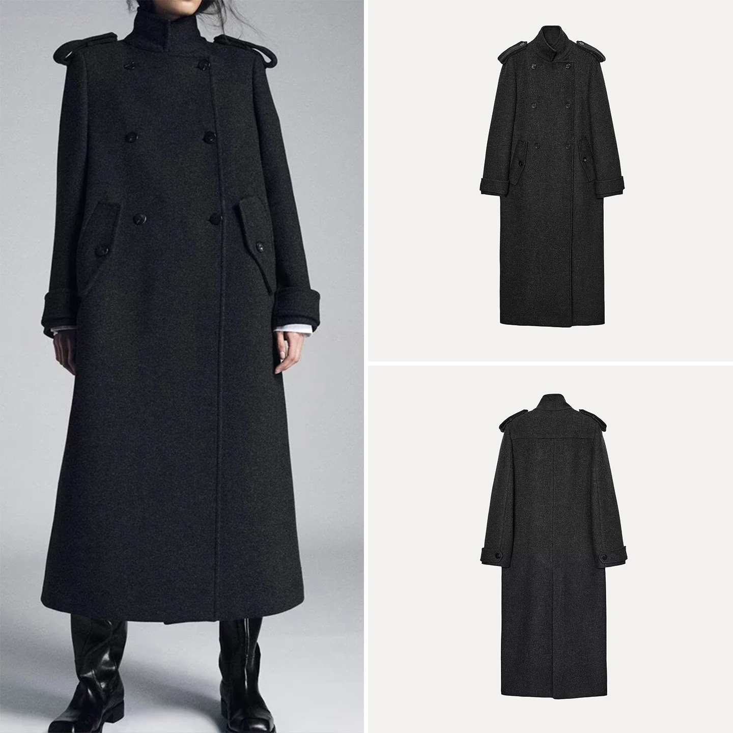 Новинка зимы 2025 года, модное длинное пальто, женское простое пальто Manner, верхняя одежда Ele Ladylike, плащ Z
Новинка зимы 2025 года, модное длинное пальто, женское простое пальто Manner, верхняя одежда Ele Ladylike, плащ Z