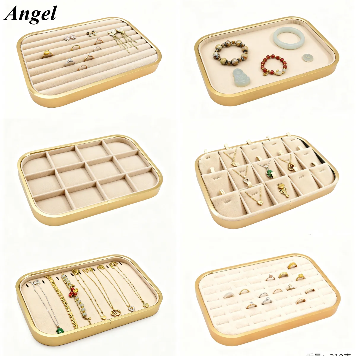 Металлический поднос для ювелирных изделий, подставка для колец, ожерелье, серьги, браслет, поднос для выбора, бархатный интерьерный поднос для хранения ювелирных изделий и демонстрационная деталь
Металлический поднос для ювелирных изделий, подставка для колец, ожерелье, серьги, браслет, поднос для выбора, бархатный интерьерный поднос для хранения ювелирных изделий и демонстрационная деталь