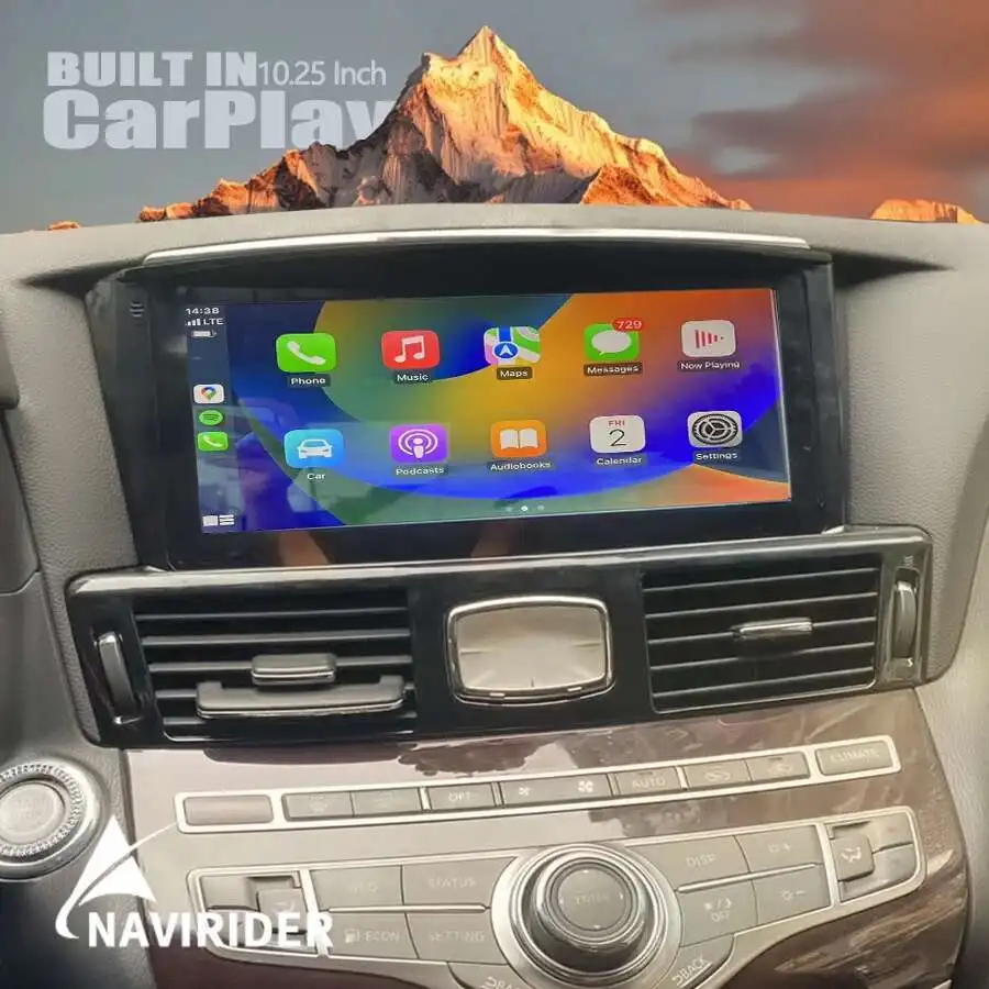Android 13 10.25Inch Screen For Infiniti Q70 Q70L M25 M35 M37 M56 2013-2019 Car Auto Stereo GPS Video Player Wireless CarPlay
Android 13 10.25Inch Screen For Infiniti Q70 Q70L M25 M35 M37 M56 2013-2019 Car Auto Stereo GPS Video Player Wireless CarPlay