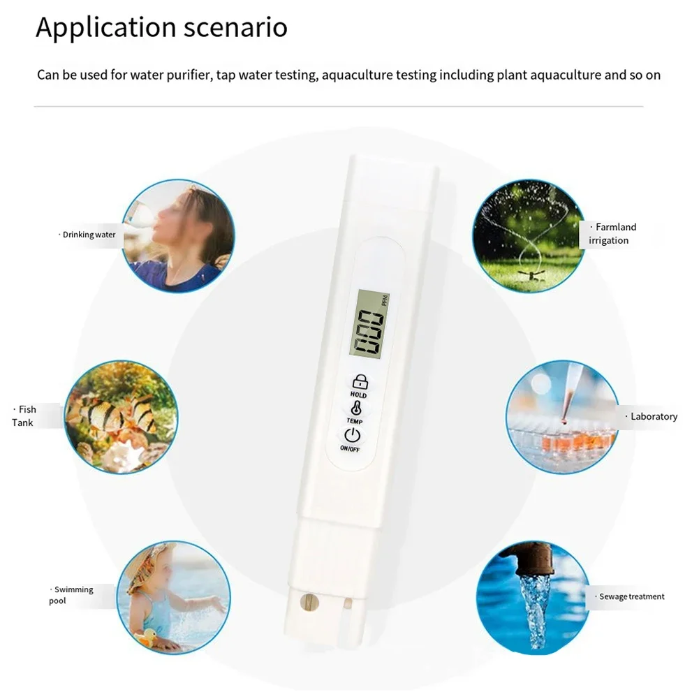 Accurate PH Water Tester Kit With Digital Meter For Drinking Water, Household Tap Water Meter/T D S Value Water Quality Detector
Accurate PH Water Tester Kit With Digital Meter For Drinking Water, Household Tap Water Meter/T D S Value Water Quality Detector