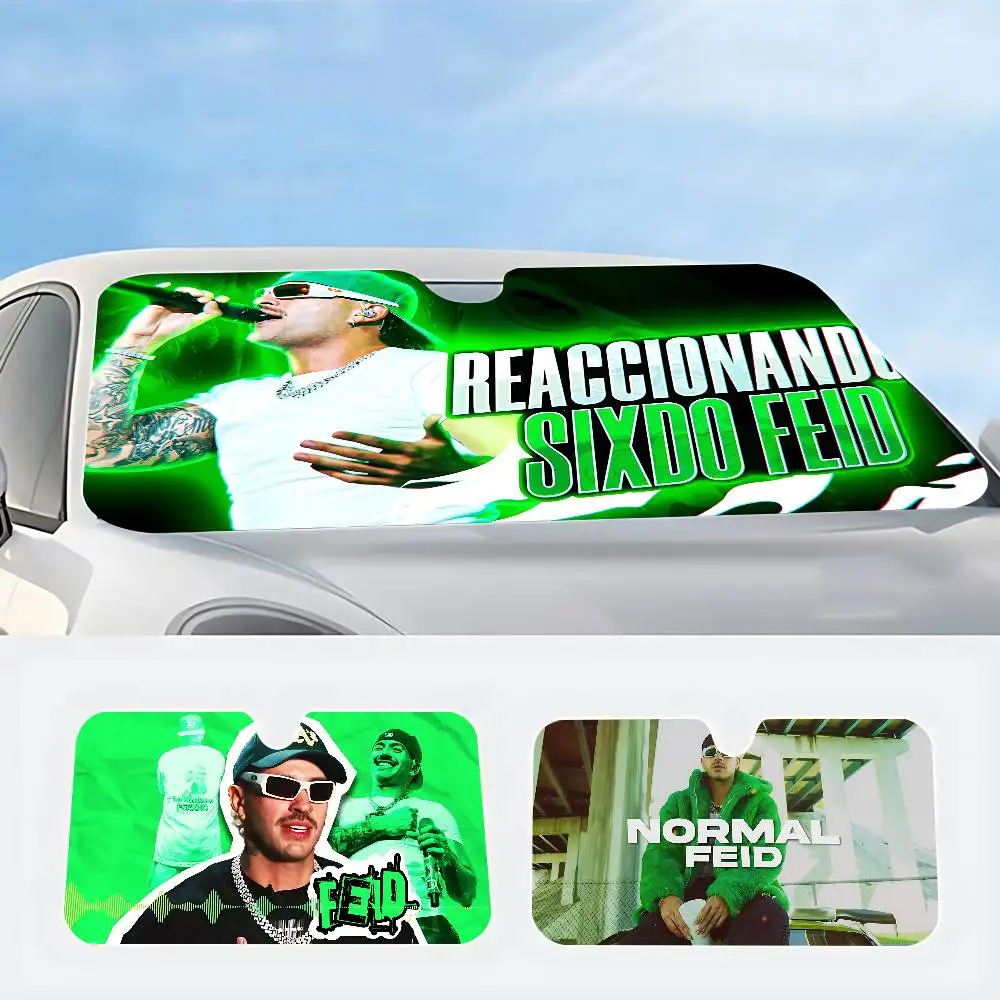 Singer F-Feid Ferxxo SIXDO Автомобильная солнечная защита с подогревом лобового стекла солнцезащитный козырек на лобовое стекло автомобиля солнцезащитный козырек авто солнцезащитный козырек 
Singer F-Feid Ferxxo SIXDO Автомобильная солнечная защита с подогревом лобового стекла солнцезащитный козырек на лобовое стекло автомобиля солнцезащитный козырек авто солнцезащитный козырек