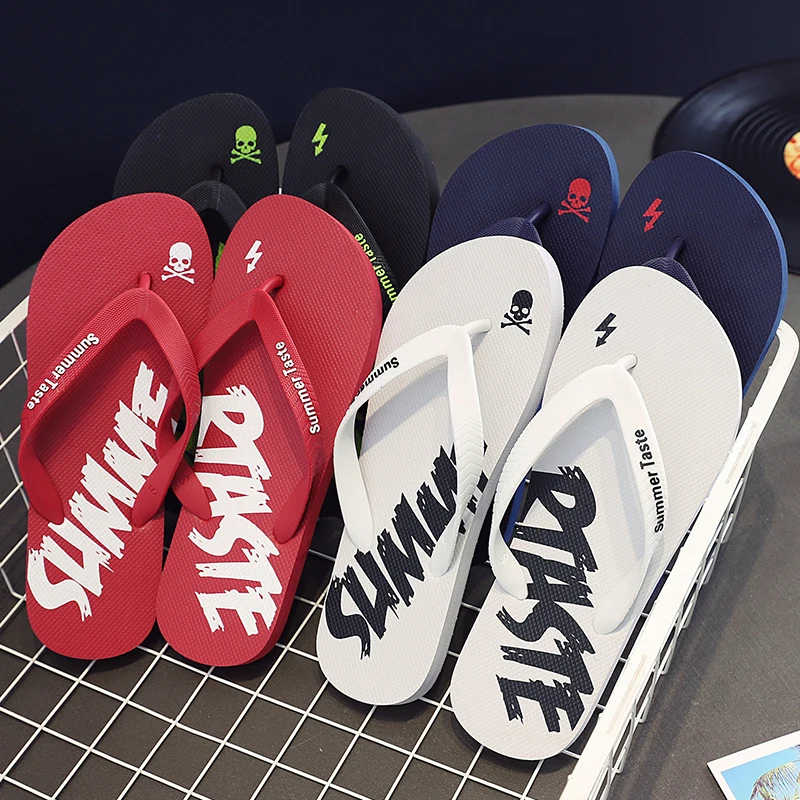 Outdoor Letter Print Flip Flops Slippers Men Summer Anti-skid Beach Sandals Household Slipper Students Slides Pantuflas Hombre
Outdoor Letter Print Flip Flops Slippers Men Summer Anti-skid Beach Sandals Household Slipper Students Slides Pantuflas Hombre