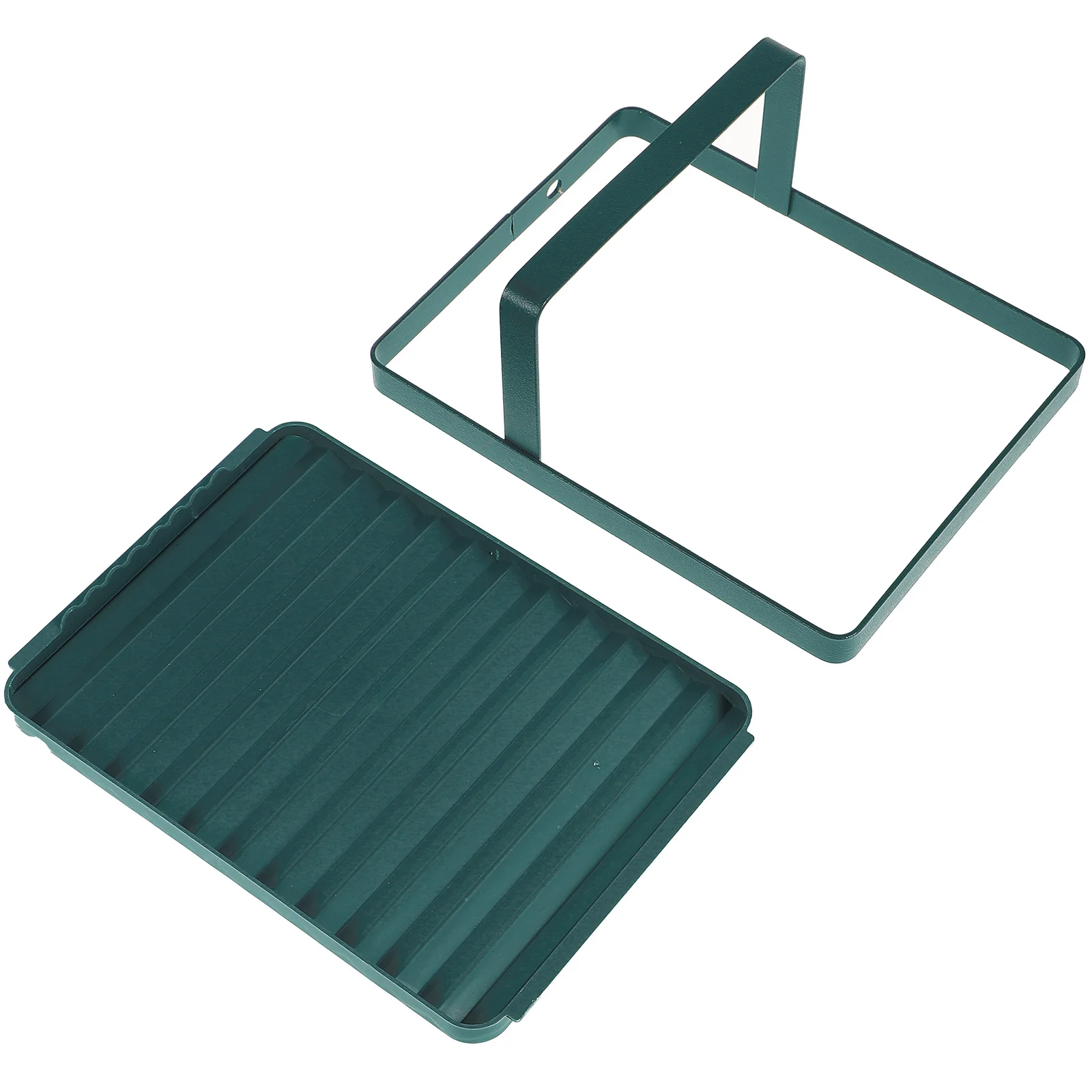 Soup Ladle Holder Pot Cover Storage Shelf Cutlery Rack Green Silica Gel Kitchen Premium Material Stable Design Protect
Soup Ladle Holder Pot Cover Storage Shelf Cutlery Rack Green Silica Gel Kitchen Premium Material Stable Design Protect