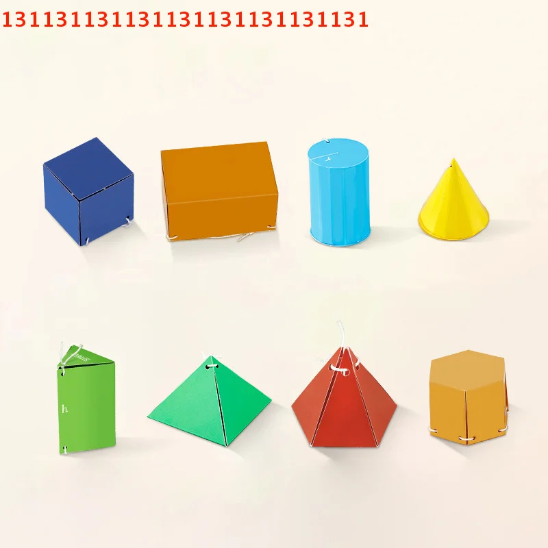 Pull String 3D Geometry Learning Book,3D Geometry Learning Book With Braided Rope Design Teach Volume & Surface Area Formulas
Pull String 3D Geometry Learning Book,3D Geometry Learning Book With Braided Rope Design Teach Volume & Surface Area Formulas