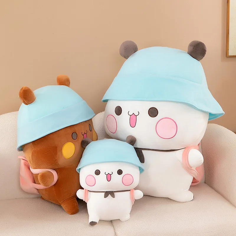 Новые плюшевые игрушки Yier Bubu и Dudu Bear Panda с рюкзаком, мультяшная мягкая кукла, плюшевая игрушка Peluche, подарки на день рождения 40-80 см
Новые плюшевые игрушки Yier Bubu и Dudu Bear Panda с рюкзаком, мультяшная мягкая кукла, плюшевая игрушка Peluche, подарки на день рождения 40-80 см