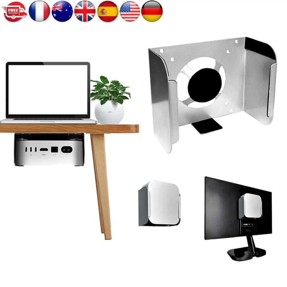 Крепление под стол для Apple Mac Mini M4, компактная настенная подставка, металлическая подставка за монитором, аксессуары для ПК
Крепление под стол для Apple Mac Mini M4, компактная настенная подставка, металлическая подставка за монитором, аксессуары для ПК