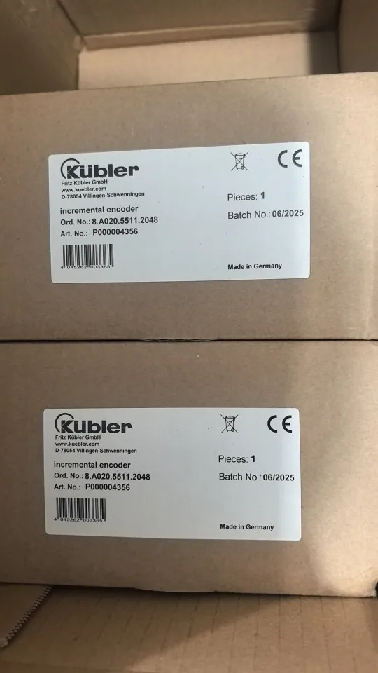 2025 KUBLER Kubler encoder 8.F5883.6524.G321 Ballouff displacement sensor, BTL1R
2025 KUBLER Kubler encoder 8.F5883.6524.G321 Ballouff displacement sensor, BTL1R