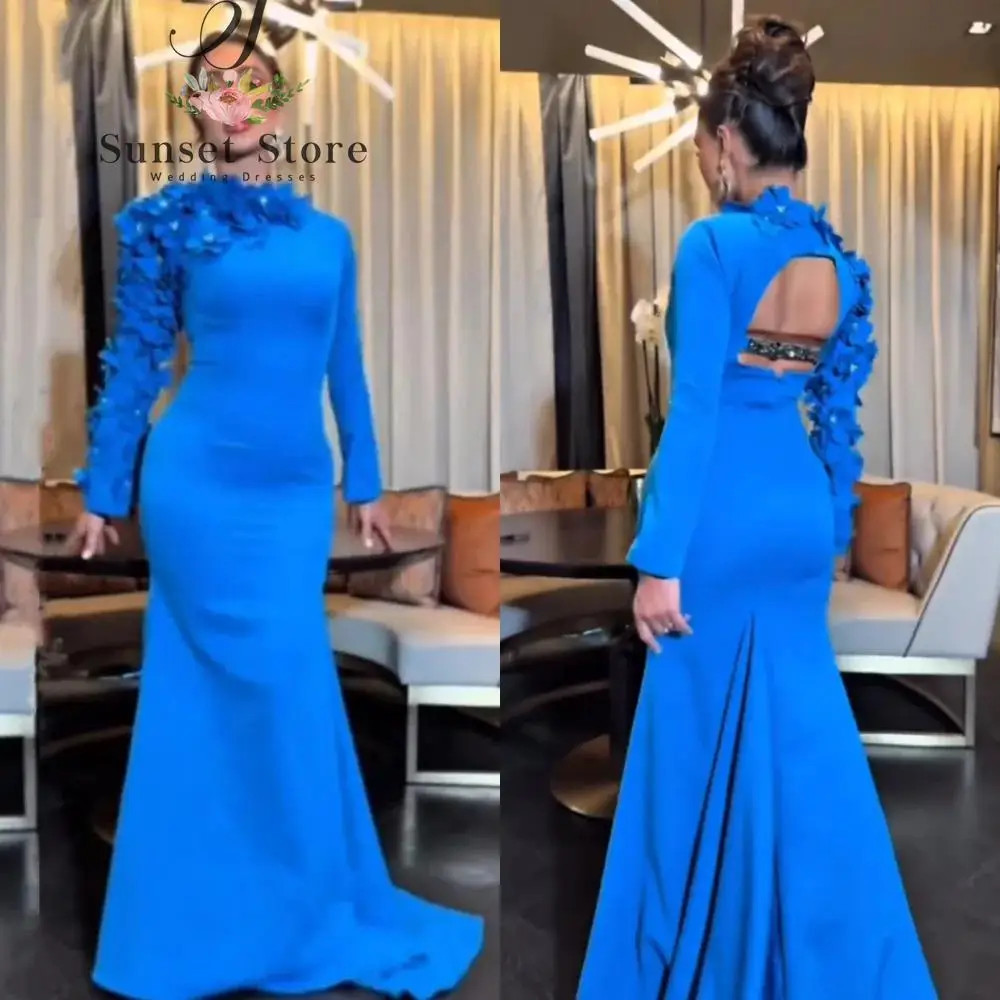 Customized Beading Applique Trumpet High Collar Long Dresses Bespoke Occasion Formal Evening Fashion Elegant 
Customized Beading Applique Trumpet High Collar Long Dresses Bespoke Occasion Formal Evening Fashion Elegant