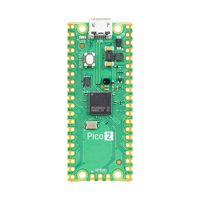 Efficient For Raspberry Pi Pico 2 RP2350 Microcontroller Board 520KB 150Mhz, Arm Cortex-M33 Open-Source RISC-V Hazard3 Cores
Efficient For Raspberry Pi Pico 2 RP2350 Microcontroller Board 520KB 150Mhz, Arm Cortex-M33 Open-Source RISC-V Hazard3 Cores