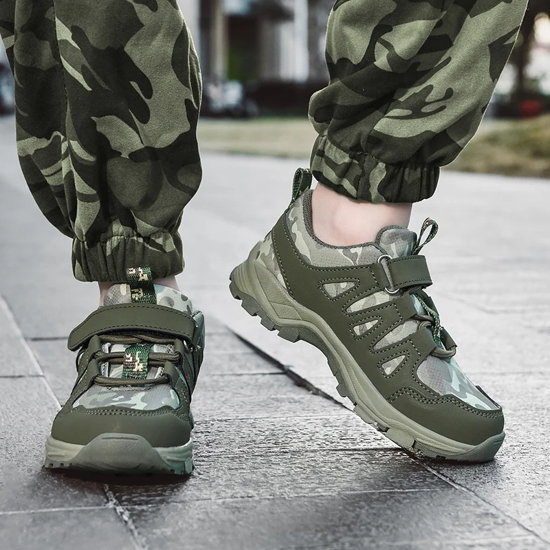 New Style Children Outdoor Non-slip Hiking Shoes for Boys Girls Brand Leather Comfort Kids Wear-resistant Fashion Sneakers
New Style Children Outdoor Non-slip Hiking Shoes for Boys Girls Brand Leather Comfort Kids Wear-resistant Fashion Sneakers