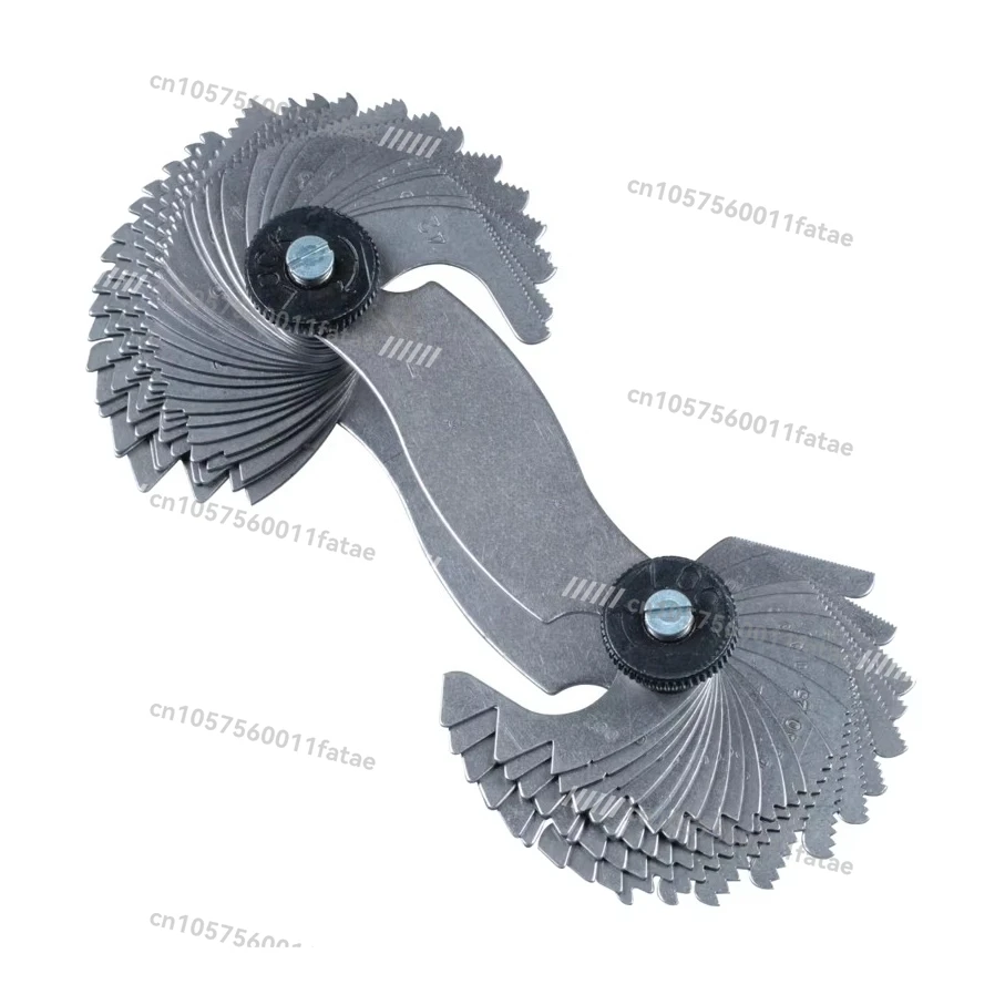 188-151 pitch gauge, range 0.4-7 mm 4-42TPI
188-151 pitch gauge, range 0.4-7 mm 4-42TPI