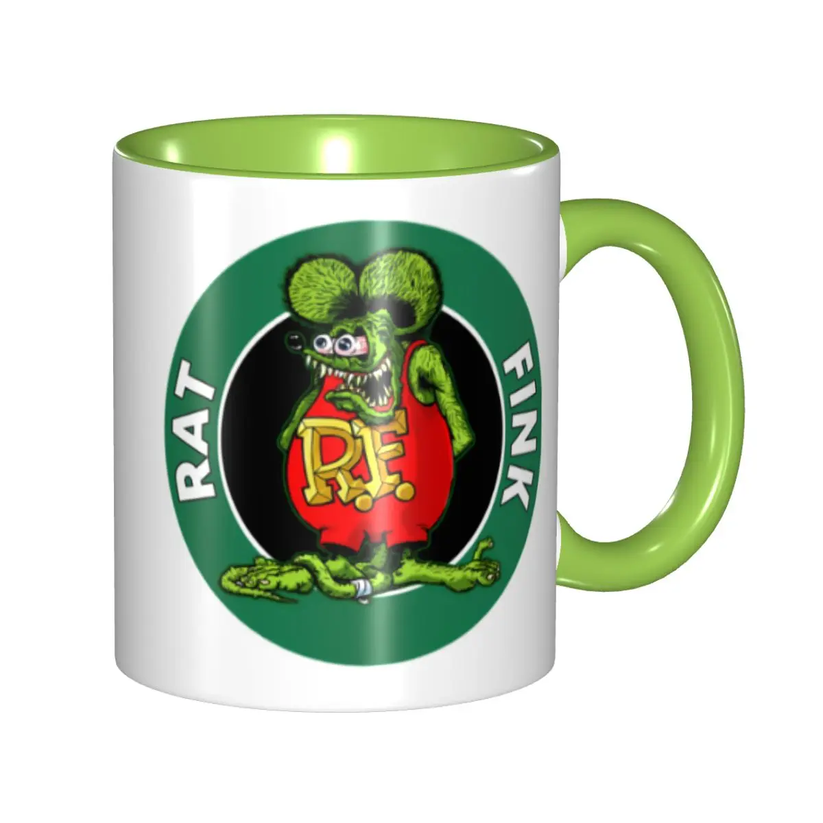 Personalized Funny Rat Fink Animation Anime Cartoon Mugs DIY Ceramic Milk Tea Coffee Cups
Personalized Funny Rat Fink Animation Anime Cartoon Mugs DIY Ceramic Milk Tea Coffee Cups