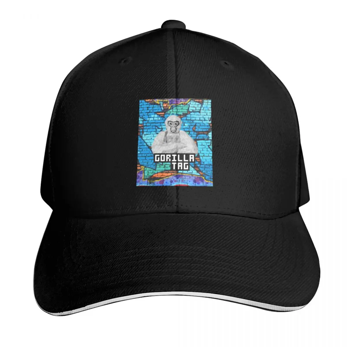 Gorilla Tag White Gorilla Grafetti Wall Baseball Cap Hip Hop fun hats tactical cap New In The Hat Caps Women Men's
Gorilla Tag White Gorilla Grafetti Wall Baseball Cap Hip Hop fun hats tactical cap New In The Hat Caps Women Men's