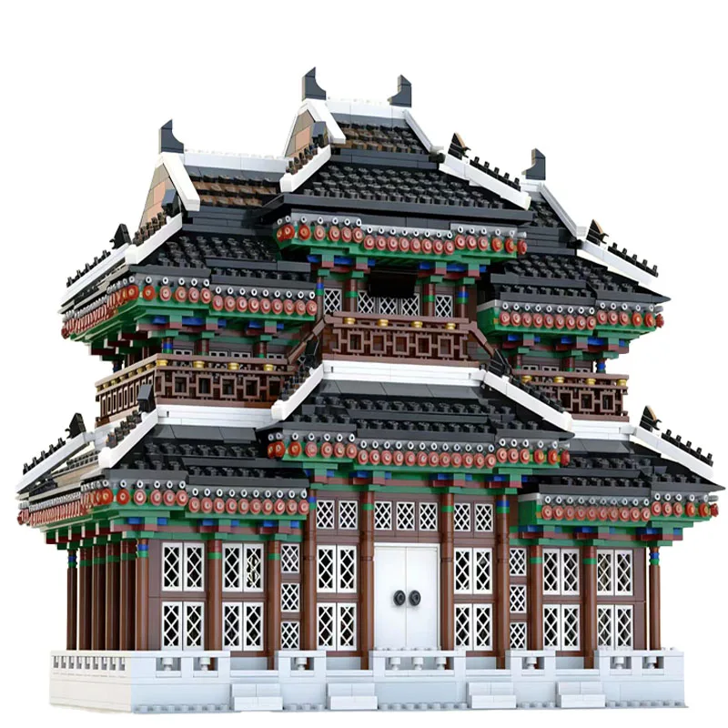 NEW 5981 PCS Customize Medieval Architecture Street Scene Manwoldae Hoegyeongjeon MOC Building Block Model Children Toy Set Gift
NEW 5981 PCS Customize Medieval Architecture Street Scene Manwoldae Hoegyeongjeon MOC Building Block Model Children Toy Set Gift