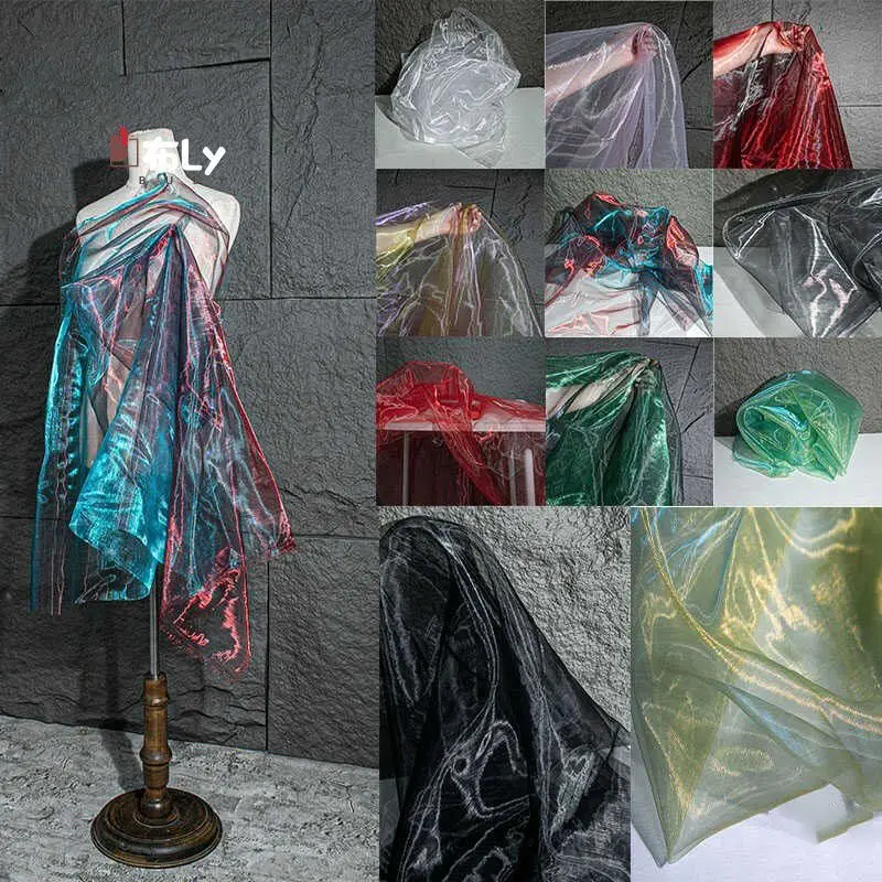 Постепенное изменение воды, легкая сетчатая пряжа, ткань из органзы, симфония Ханфу, ручная работа, сделай сам, сетчатая пряжа, юбка, дизайнерская ткань для одежды
Постепенное изменение воды, легкая сетчатая пряжа, ткань из органзы, симфония Ханфу, ручная работа, сделай сам, сетчатая пряжа, юбка, дизайнерская ткань для одежды