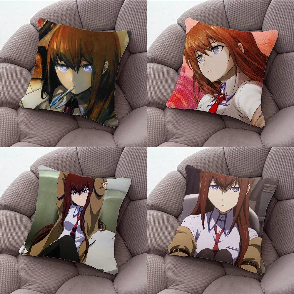 Anime Makise Kurisu Pillow Case Pillow Case Living Room Sofa Cushion Cover Suitable For Home Bedroom Room Decoration
Anime Makise Kurisu Pillow Case Pillow Case Living Room Sofa Cushion Cover Suitable For Home Bedroom Room Decoration