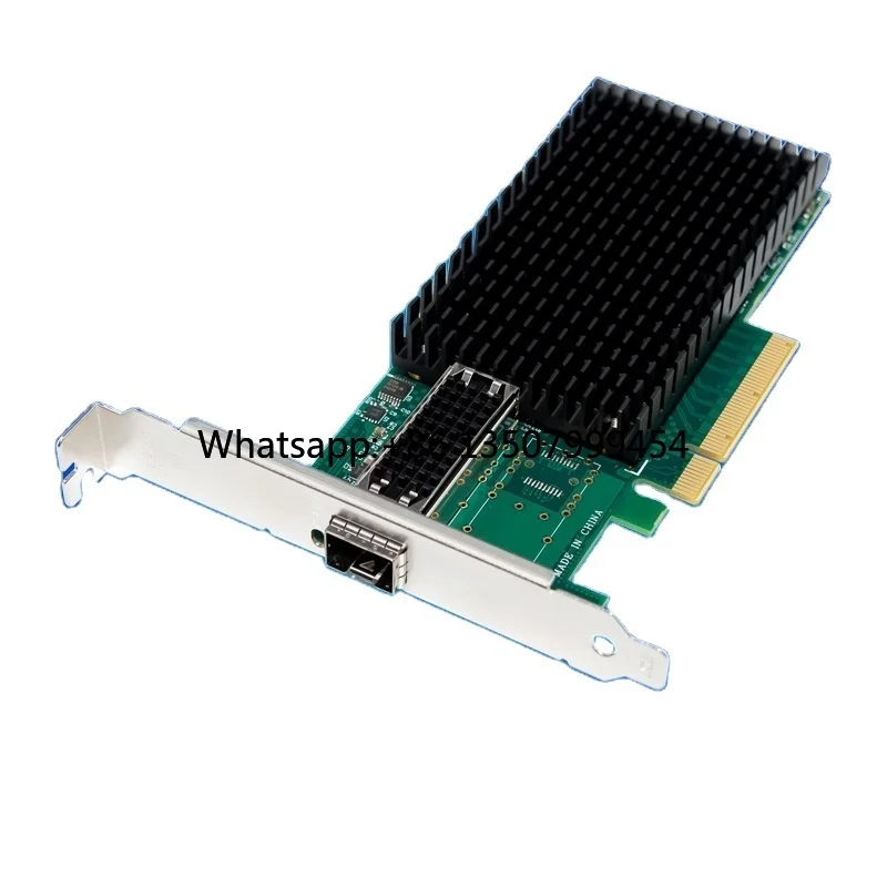 PCIe X8 Mellanox CX-4 Single Optical Port 25GbE SFP28 1Gbps Ethernet Server Network Card New in Stock
PCIe X8 Mellanox CX-4 Single Optical Port 25GbE SFP28 1Gbps Ethernet Server Network Card New in Stock