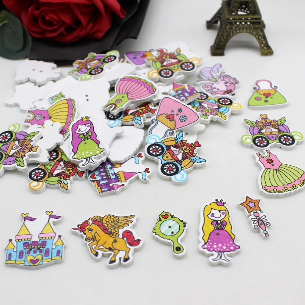 30pcs/package Random Mixed cartoon Buttons 2 Holes Pattern Lovely Baby Sewing Wood Buttons Scrapbooking L-1
30pcs/package Random Mixed cartoon Buttons 2 Holes Pattern Lovely Baby Sewing Wood Buttons Scrapbooking L-1