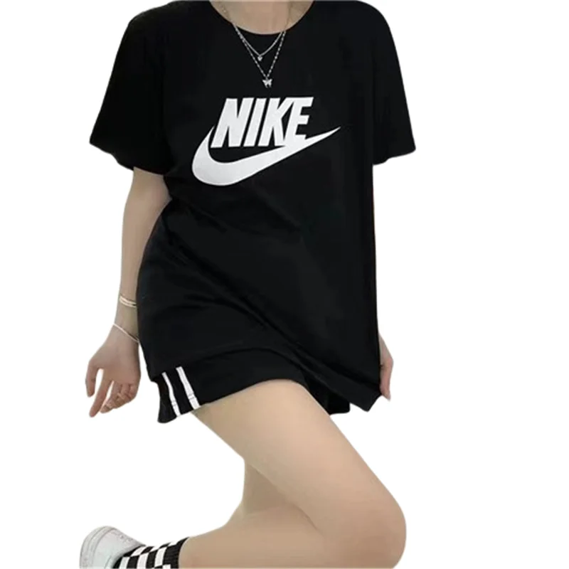 Nike C2681 # Новая летняя хлопковая футболка с круглым вырезом и короткими рукавами с принтом, оригинальная 170 грамм ледяная фарфоровая хлопковая футболка черного цвета, M-5XL
Nike C2681 # Новая летняя хлопковая футболка с круглым вырезом и короткими рукавами с принтом, оригинальная 170 грамм ледяная фарфоровая хлопковая футболка черного цвета, M-5XL