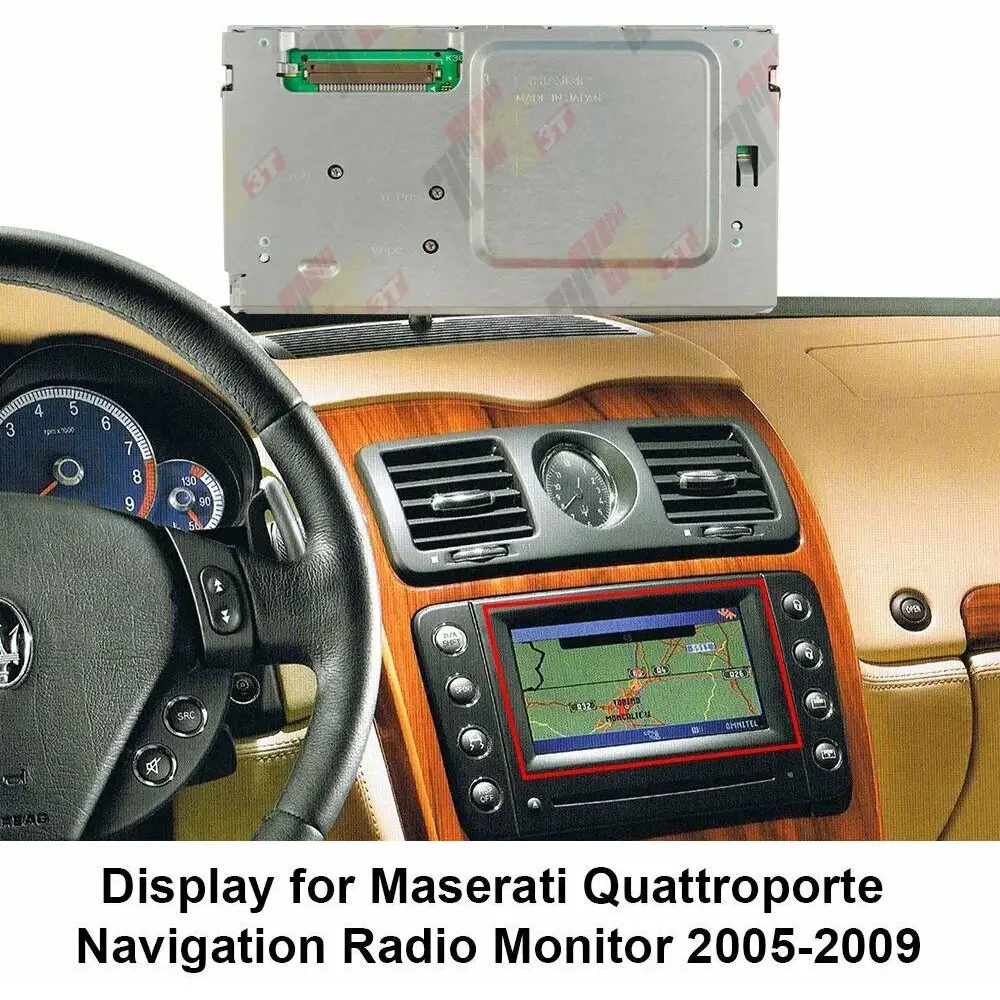 Display for Maserati Quattroporte M139 Navigation Radio Monitor 05-09 000188212
Display for Maserati Quattroporte M139 Navigation Radio Monitor 05-09 000188212