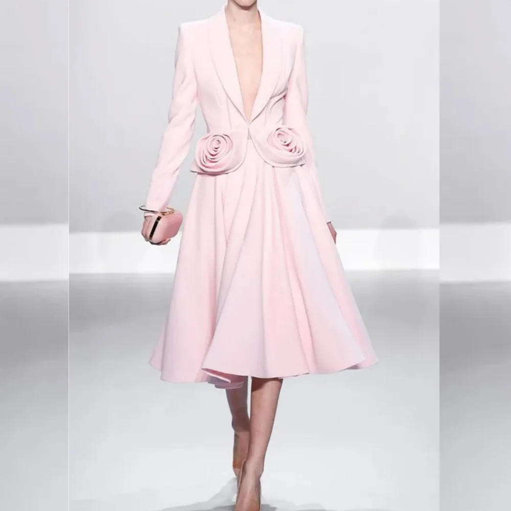 Customized Modern Style Jersey Ruched A-line V-neck Midi Dresses Prom Dresses Pastrol Unisex Chinese Style Formal Casual Simple
Customized Modern Style Jersey Ruched A-line V-neck Midi Dresses Prom Dresses Pastrol Unisex Chinese Style Formal Casual Simple