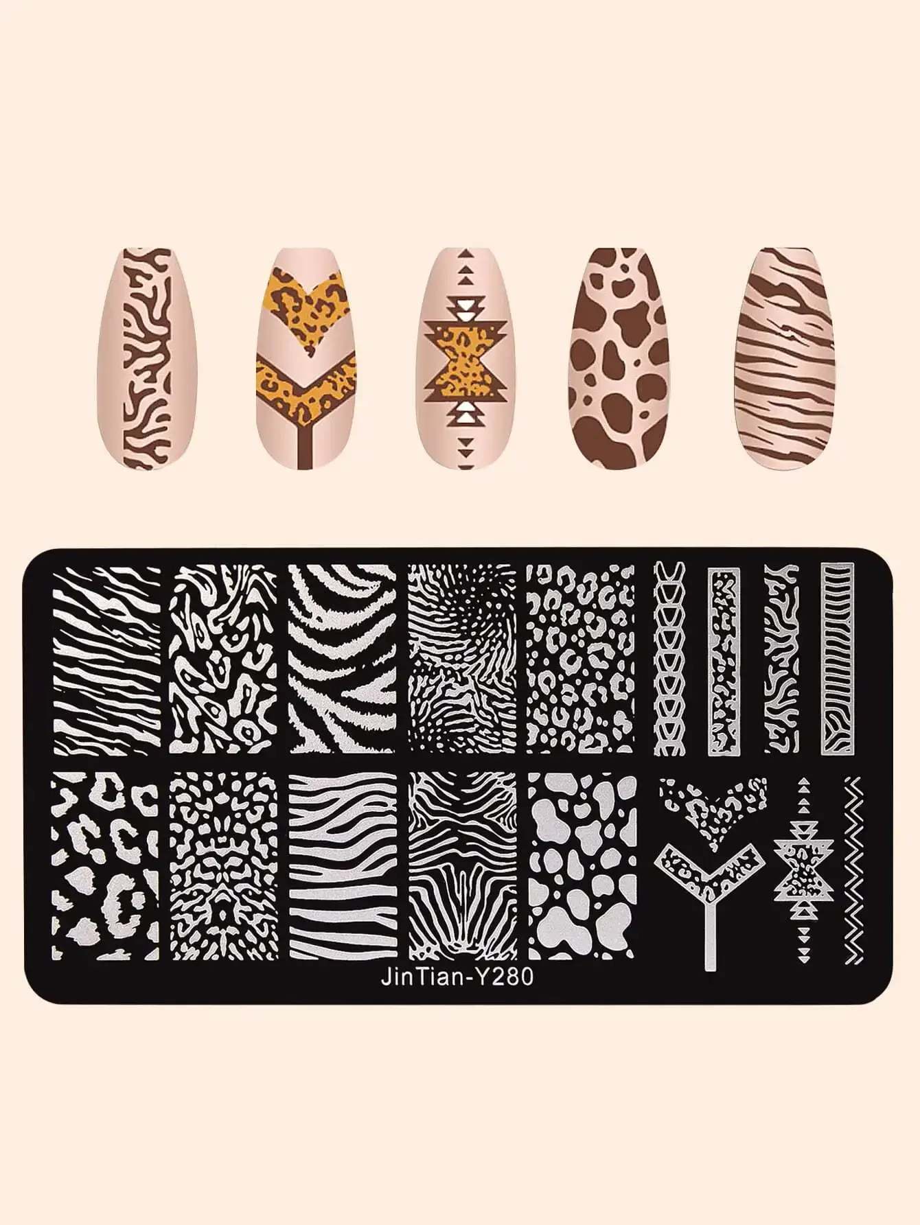 1sheet Zebra Striped Gel Polish Design Nail Art Stamper For Slow Drying Nail Polish Nail Stamper Plates For Manicure Salon,Nail Supplies,Nail Tools,Nail Art Tools,Back To School,Nails,Nail Tools For Press On Nails
1sheet Zebra Striped Gel Polish Design Nail Art Stamper For Slow Drying Nail Polish Nail Stamper Plates For Manicure Salon,Nail Supplies,Nail Tools,Nail Art Tools,Back To School,Nails,Nail Tools For Press On Nails